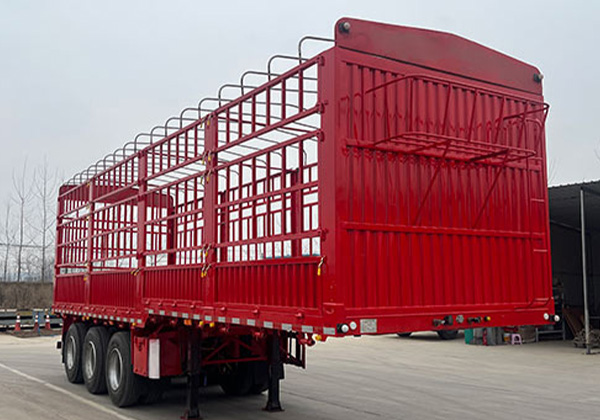 Warehouse-style transport semi-trailer
