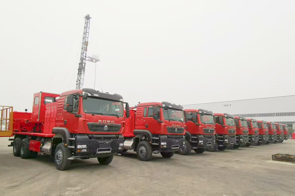Batch delivery of Sinopec cementing machines